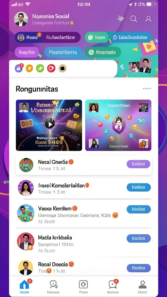 Antarmuka pengguna yang intuitif dan mudah dinavigasi.