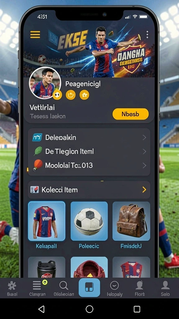 Screenshot dari salah satu karakter unik di 666J.