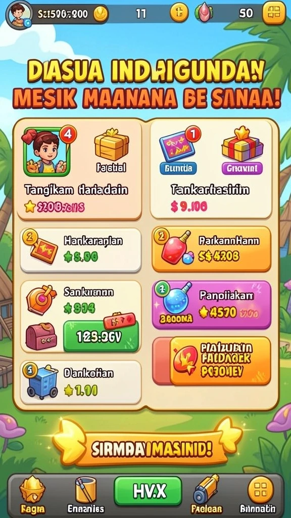 Mode multiplayer yang seru dan kompetitif.