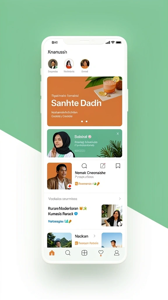 Tampilan antarmuka yang bersih dan user-friendly.
