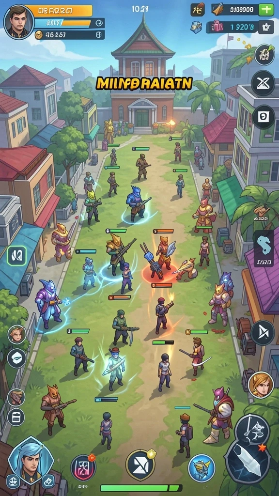 Screenshot menampilkan karakter baru yang menarik.