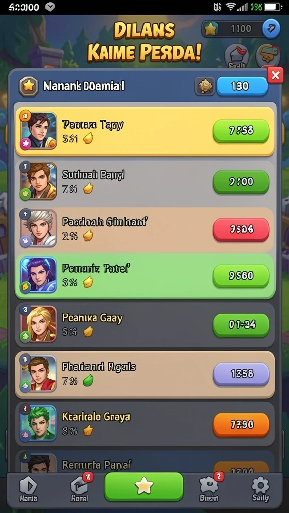 Sosial gameplay memungkinkan interaksi antar pemain yang seru.