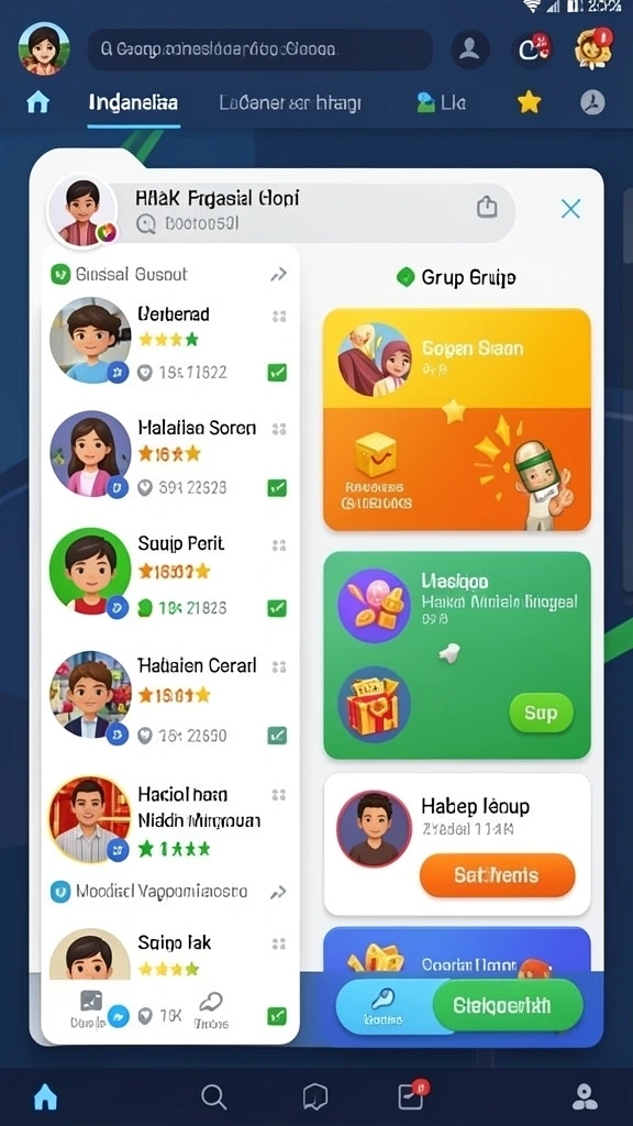 Fitur mode permainan baru yang menarik.