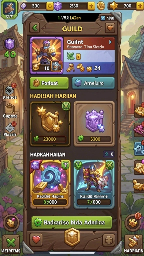 Karakter yang beragam, siap untuk dimainkan.