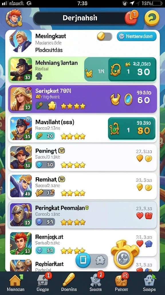 Tangkapan layar ketiga memperlihatkan fitur multiplayer dengan teman-teman.