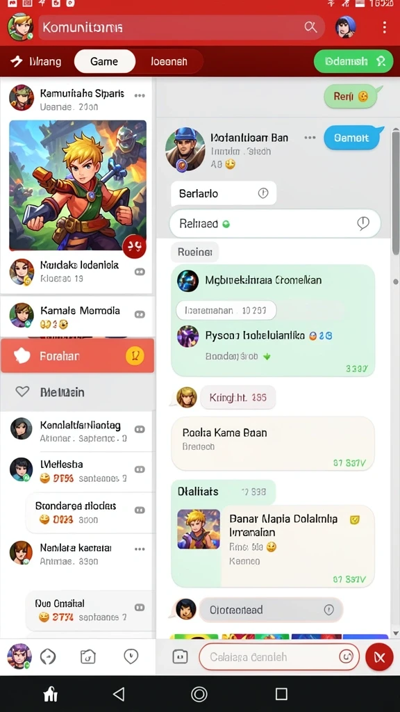 Berbagai pilihan permainan seru dan bermanfaat.