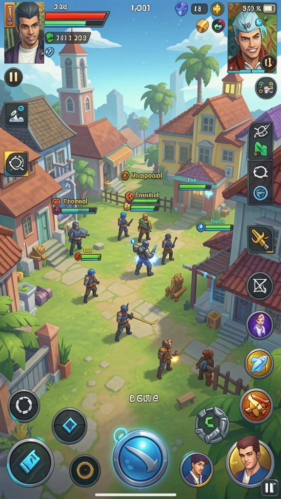 Fitur gameplay yang mendebarkan dan interaktif.