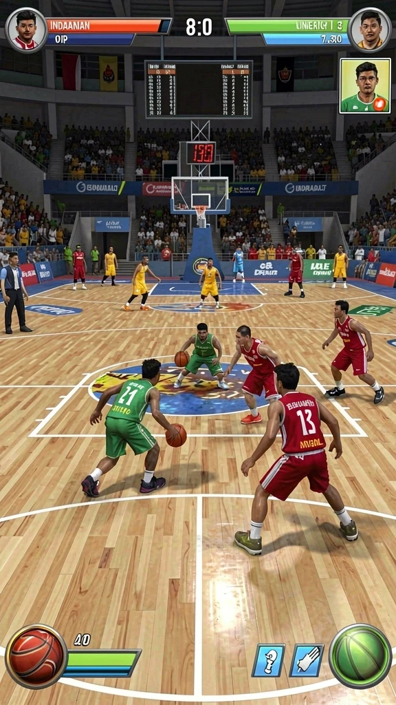 Mode multiplayer yang seru dan interaktif.