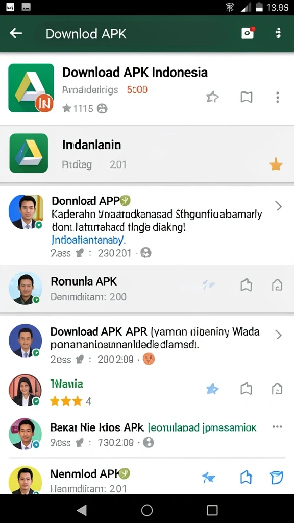 Karakter-karakter dengan desain unik dan beragam.