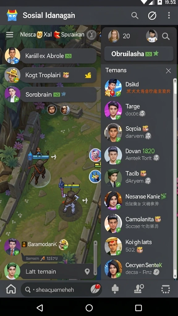 Tampilan antarmuka HOKIGAME yang modern dan menarik.