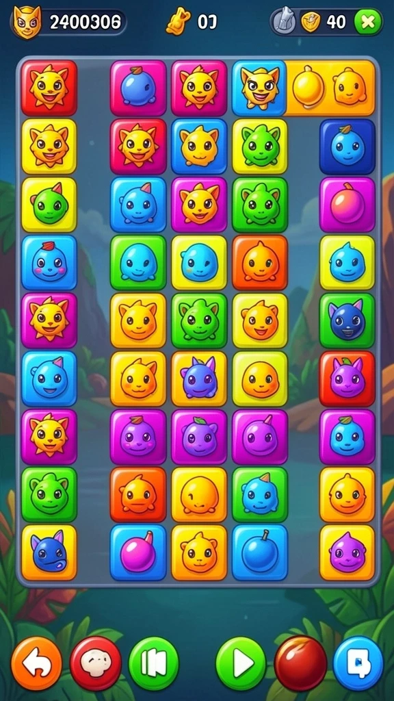 In-game screenshot menunjukkan aksi seru di level menantang.