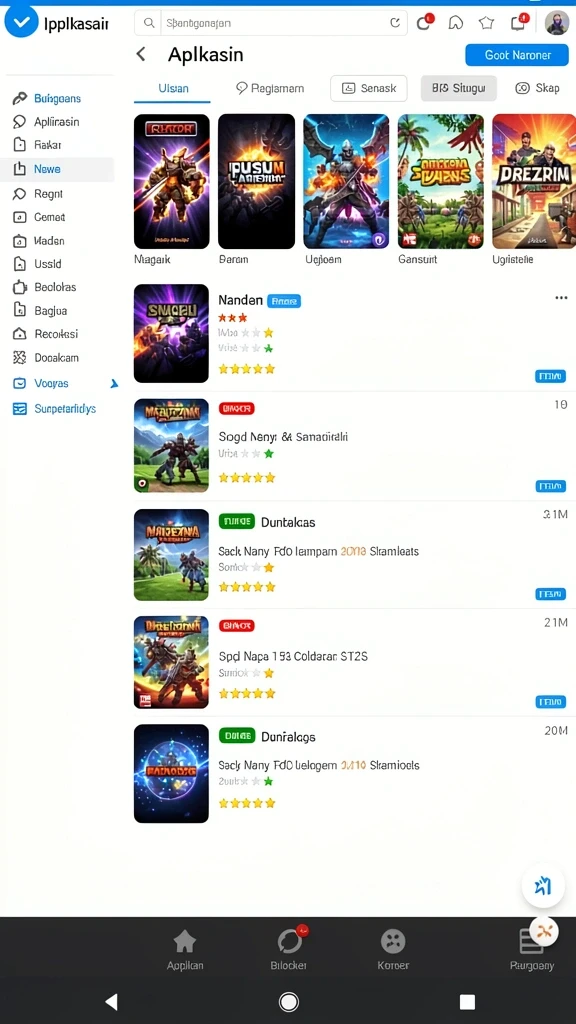Fitur multiplayer yang memungkinkan bermain dengan teman.