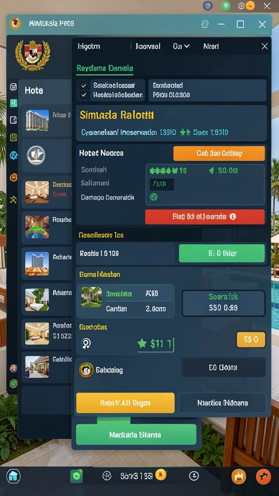 Karakter unik dalam KOKO5000 siap untuk dimainkan.