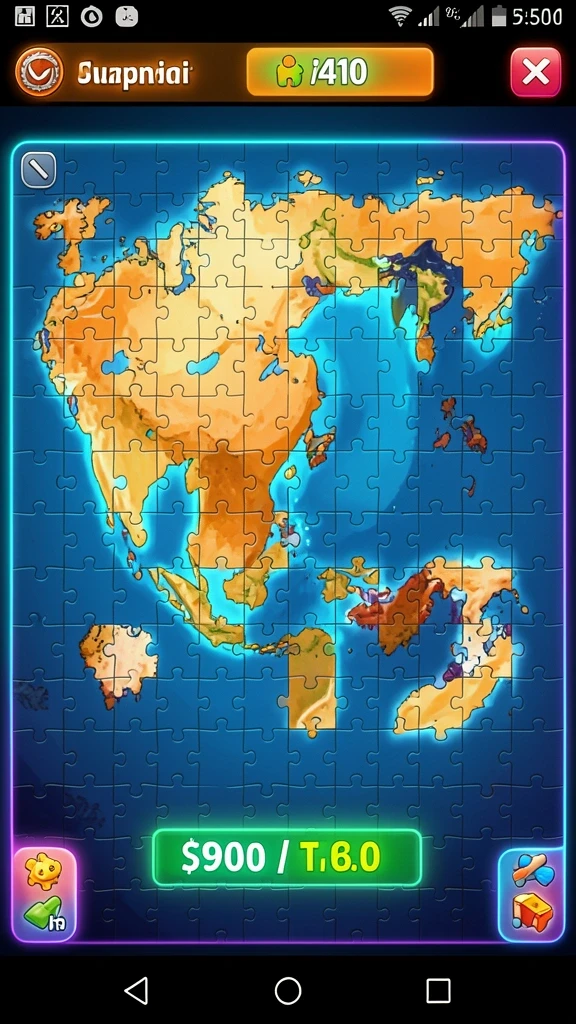 Screenshot 2: Karakter dalam aksi di level baru.