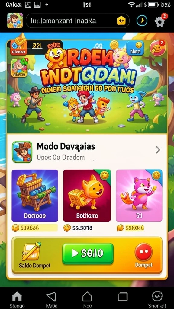 Gambaran grafis luar biasa dengan detail yang menakjubkan.