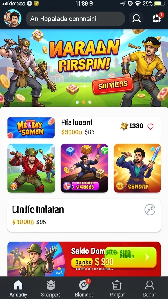 Beragam karakter dan level yang menantang.