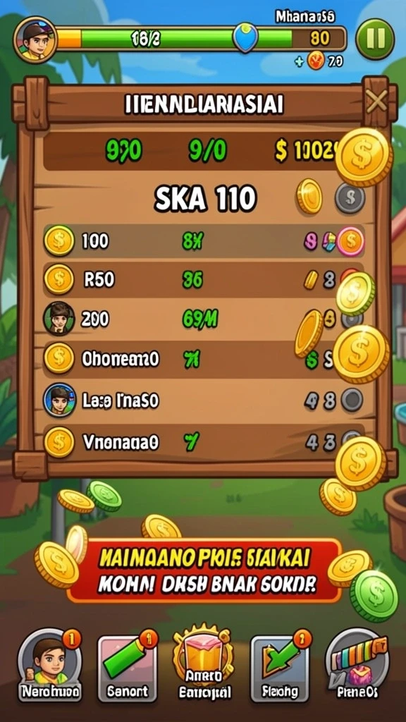 Mode permainan baru yang seru dan menantang.
