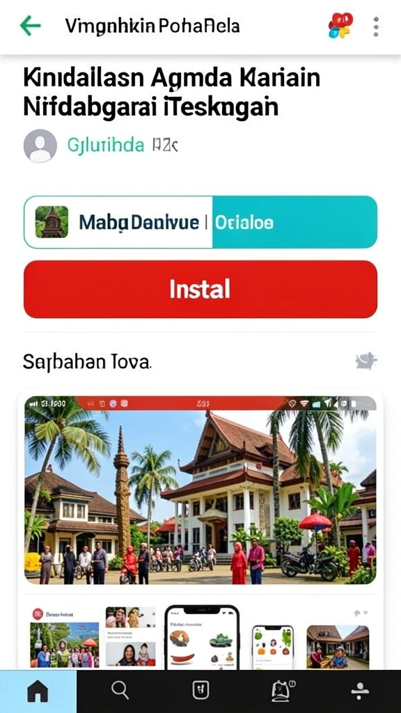 Tampilan antarmuka yang ramah pengguna dan menarik.
