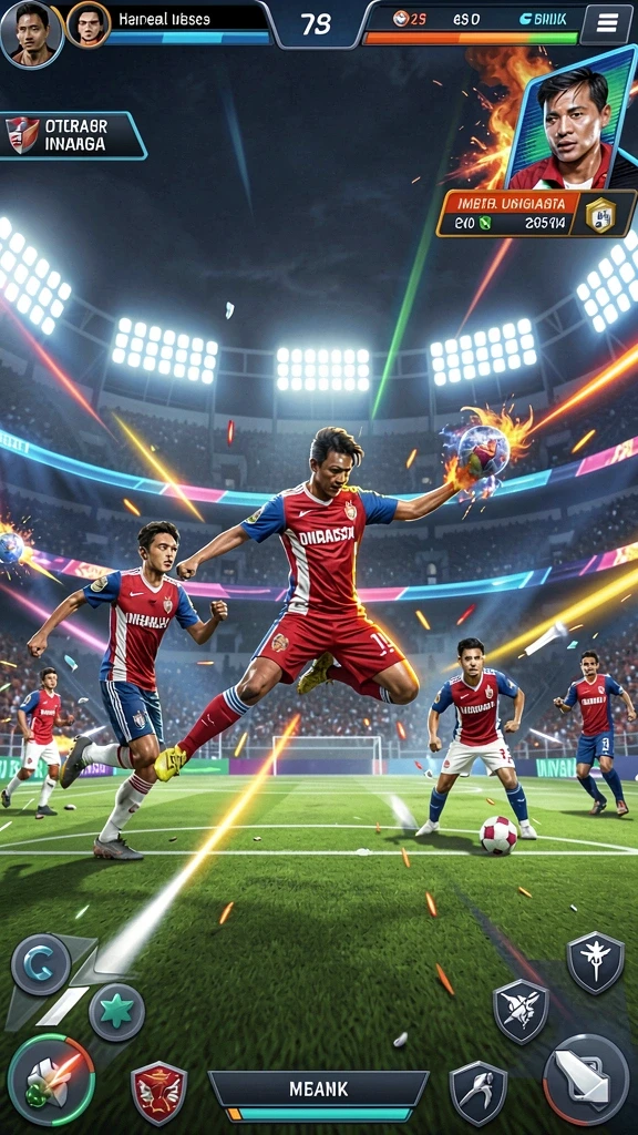 Mode multiplayer yang seru dan kompetitif.