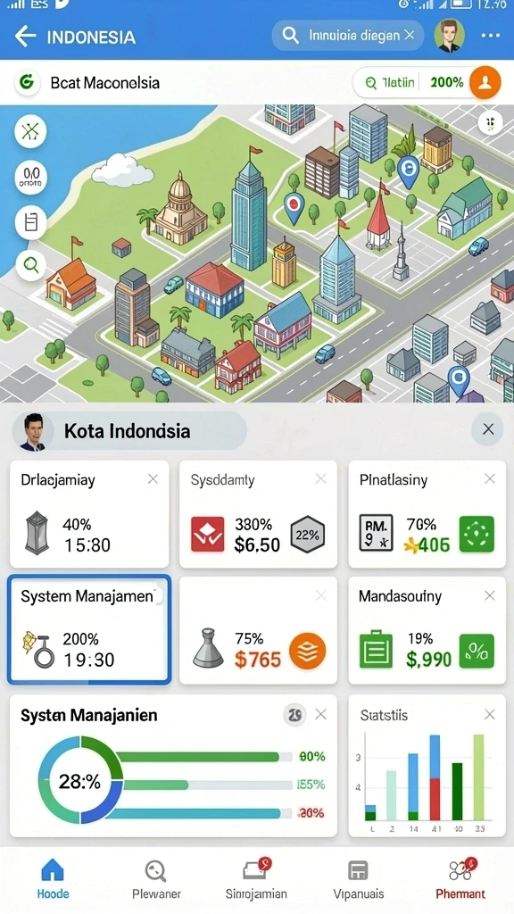 Tampilan antarmuka yang menarik dan ramah pengguna.