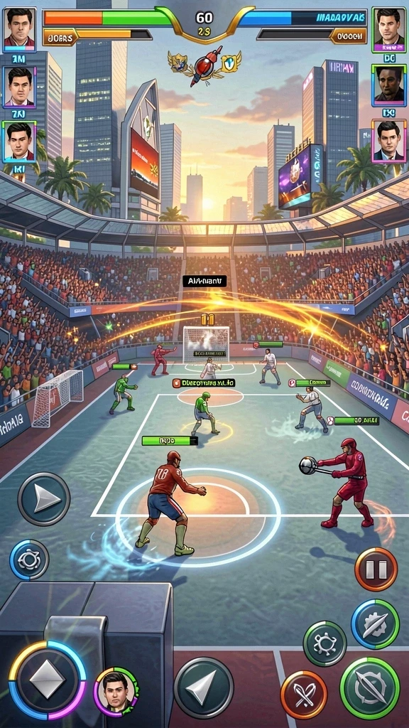 Grafis game yang memukau dan detail.