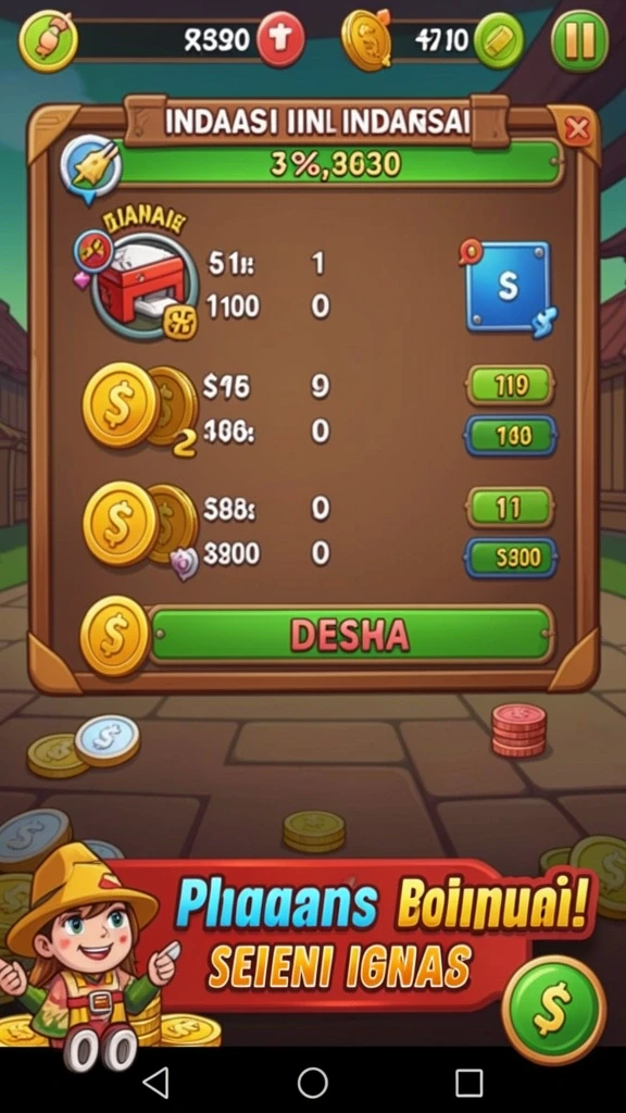 Misi seru yang ditawarkan dalam permainan.