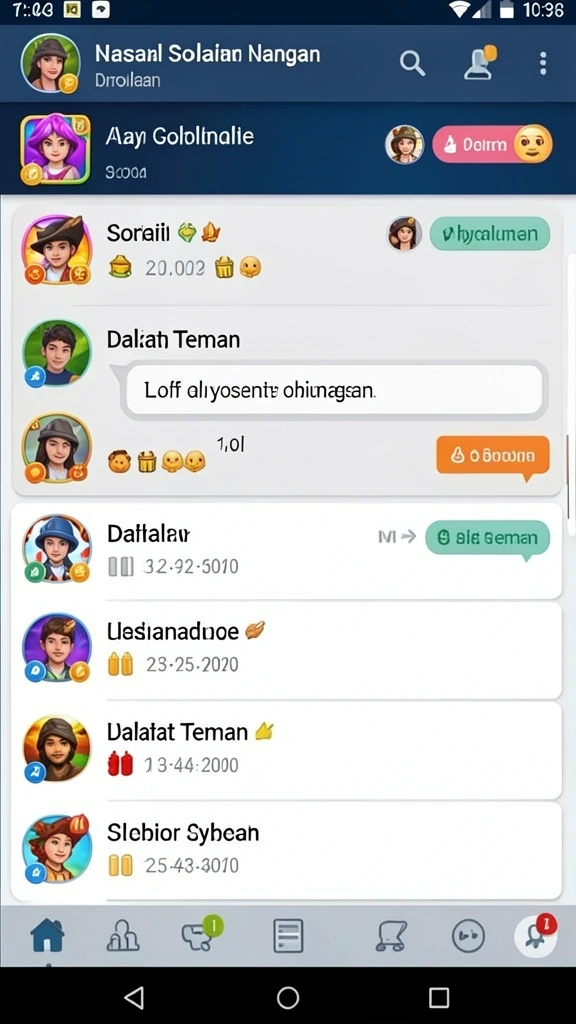 Visual yang menarik dengan warna-warna cerah.