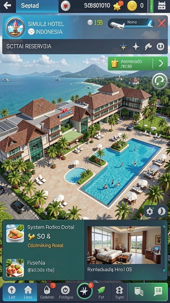 Tangkapan layar menampilkan grafik yang indah dalam permainan.