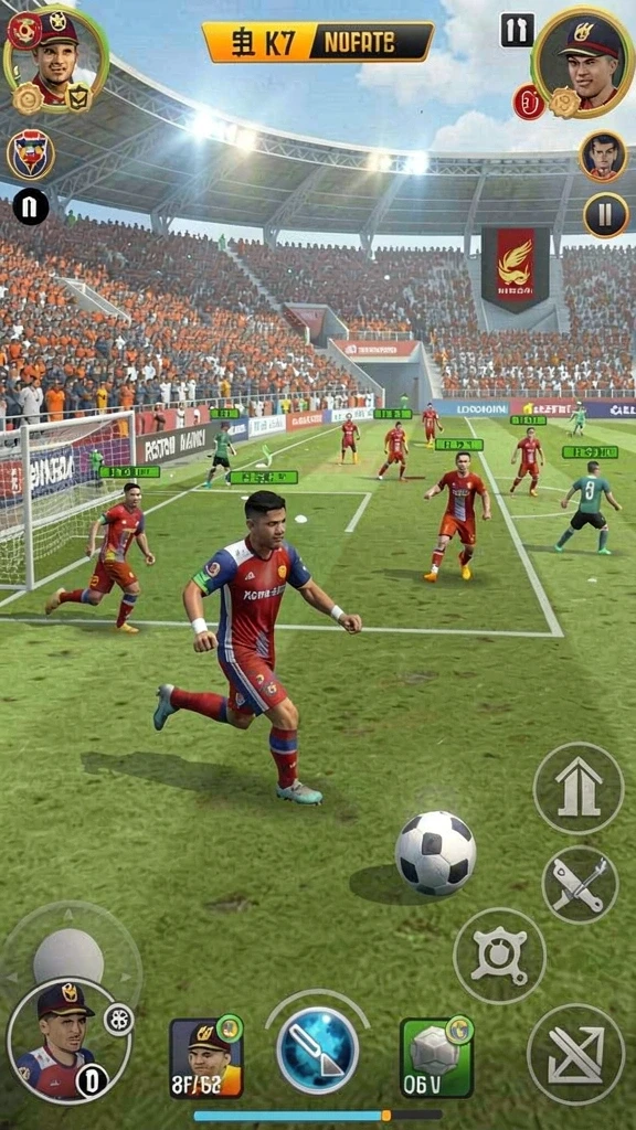 Sistem multiplayer yang memungkinkan bermain bersama teman.
