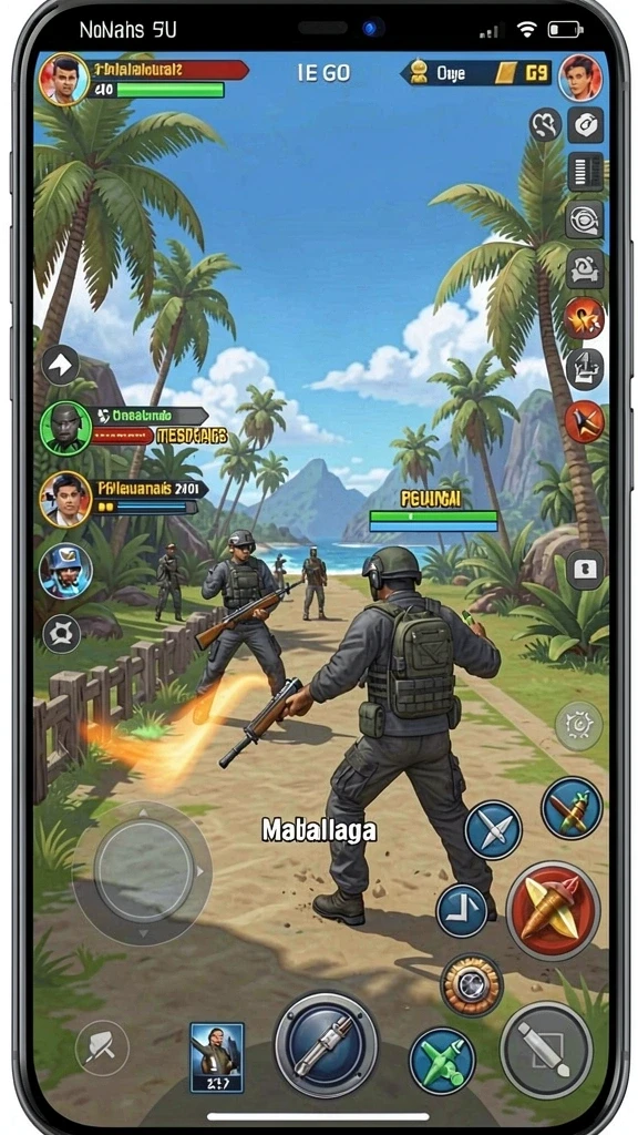 Gambar karakter utama dalam RP8 yang menawan.