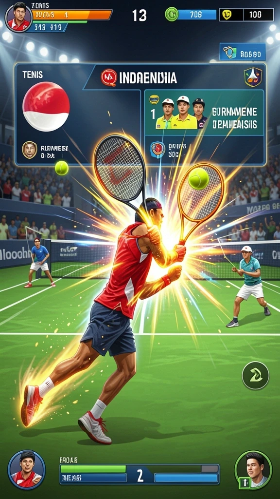 Gameplay yang seru dan menantang di setiap level.
