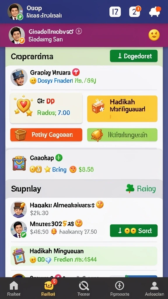 Tangkapan layar menampilkan antarmuka yang menarik dan mudah digunakan.