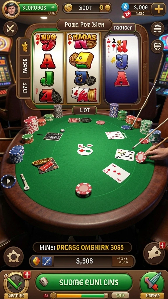Tampilan permainan slot yang mendebarkan di TARUH777.