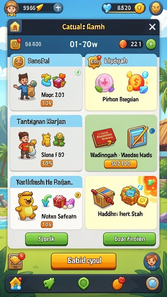 Tampilan antarmuka yang mudah digunakan.